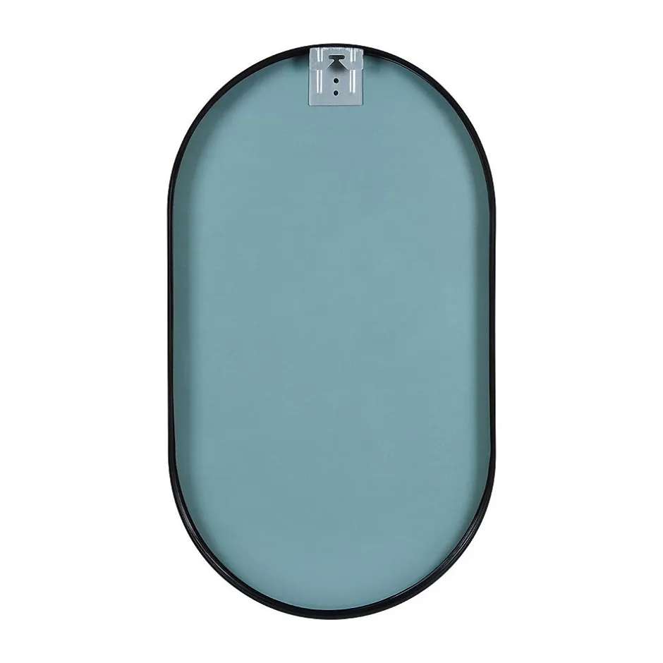Mob-In Meuble lave-mains SOHO plan épais vasque noire + miroir