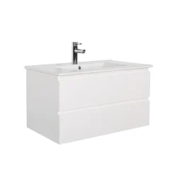 Mob-In Meuble simple vasque 80cm + vasque SORRENTO* Meuble Vasque