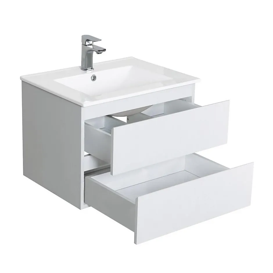 Mob-In Meuble simple vasque 60cm SORRENTO + vasque* Meuble Vasque