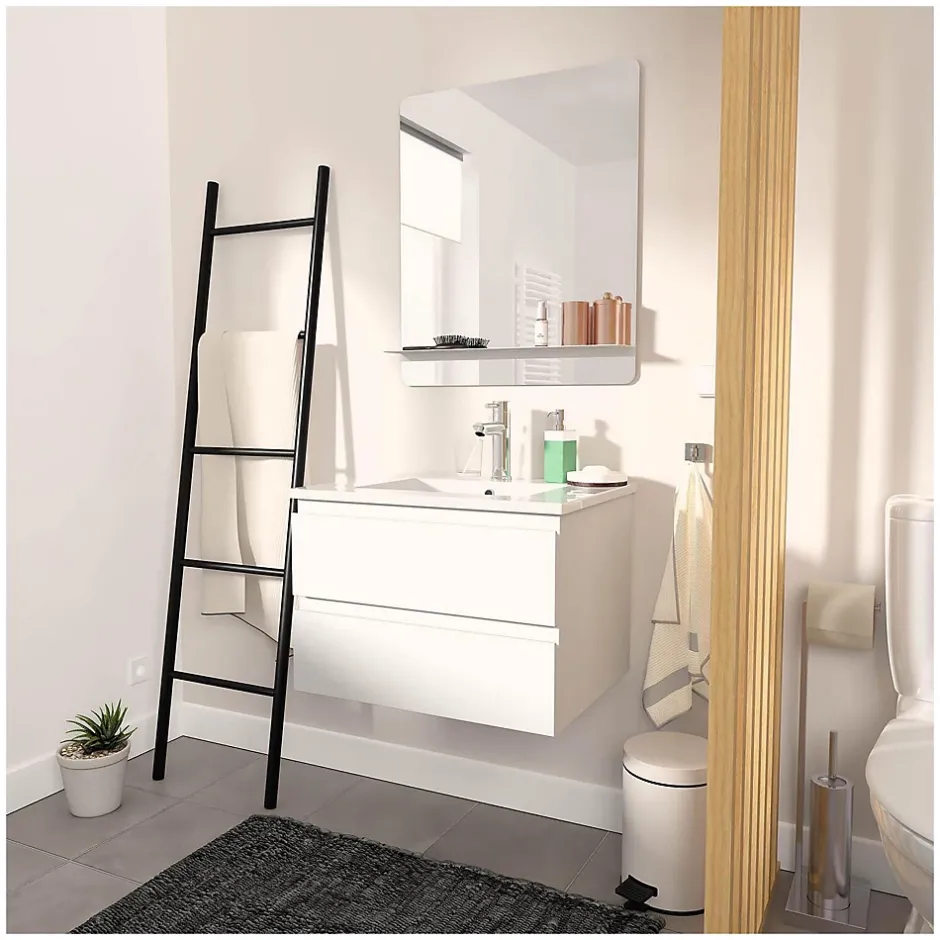 Mob-In Meuble simple vasque 60cm SORRENTO + vasque* Meuble Vasque