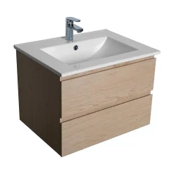 Mob-In Meuble simple vasque 60cm SORRENTO + vasque* Meuble Vasque