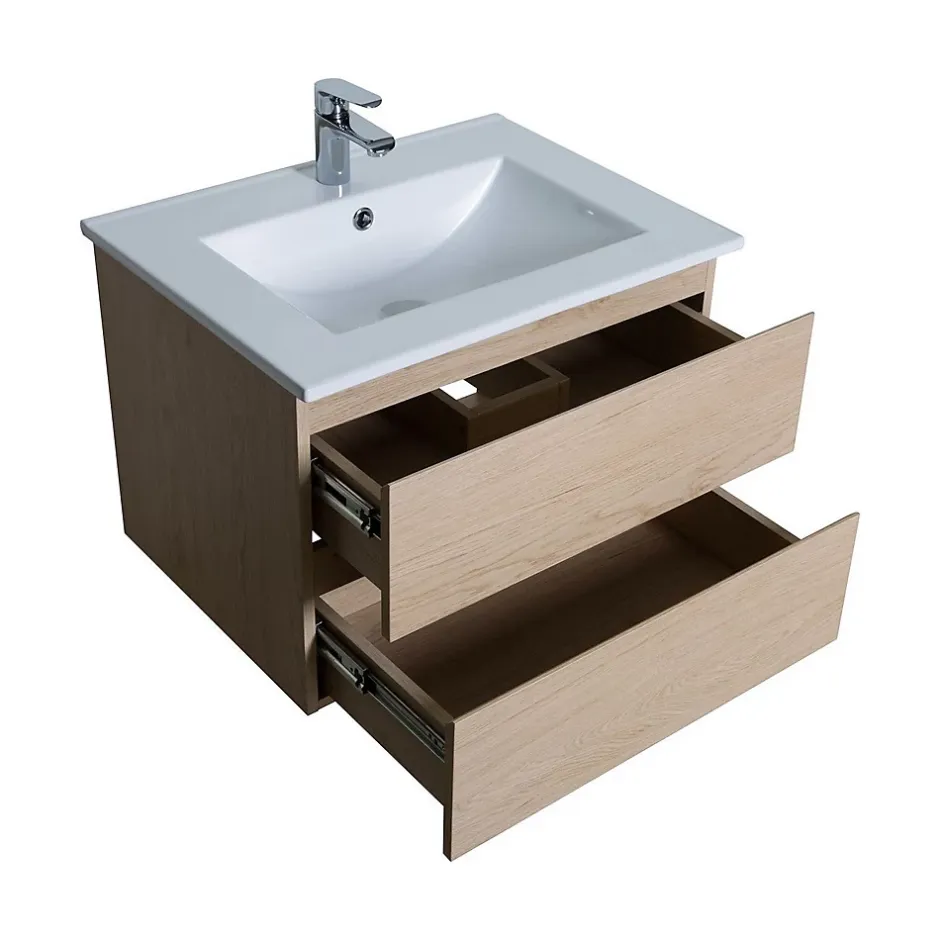 Mob-In Meuble simple vasque 60cm SORRENTO + vasque* Meuble Vasque