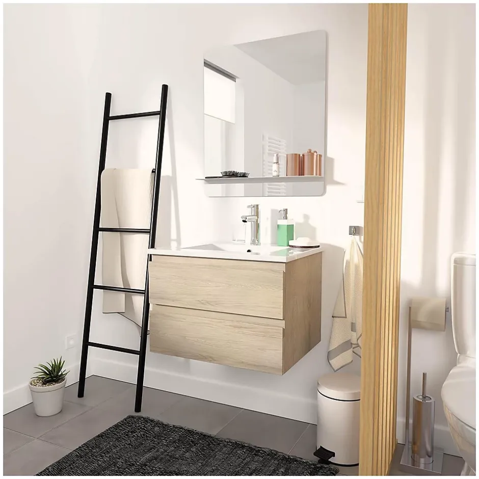 Mob-In Meuble simple vasque 60cm SORRENTO + vasque* Meuble Vasque