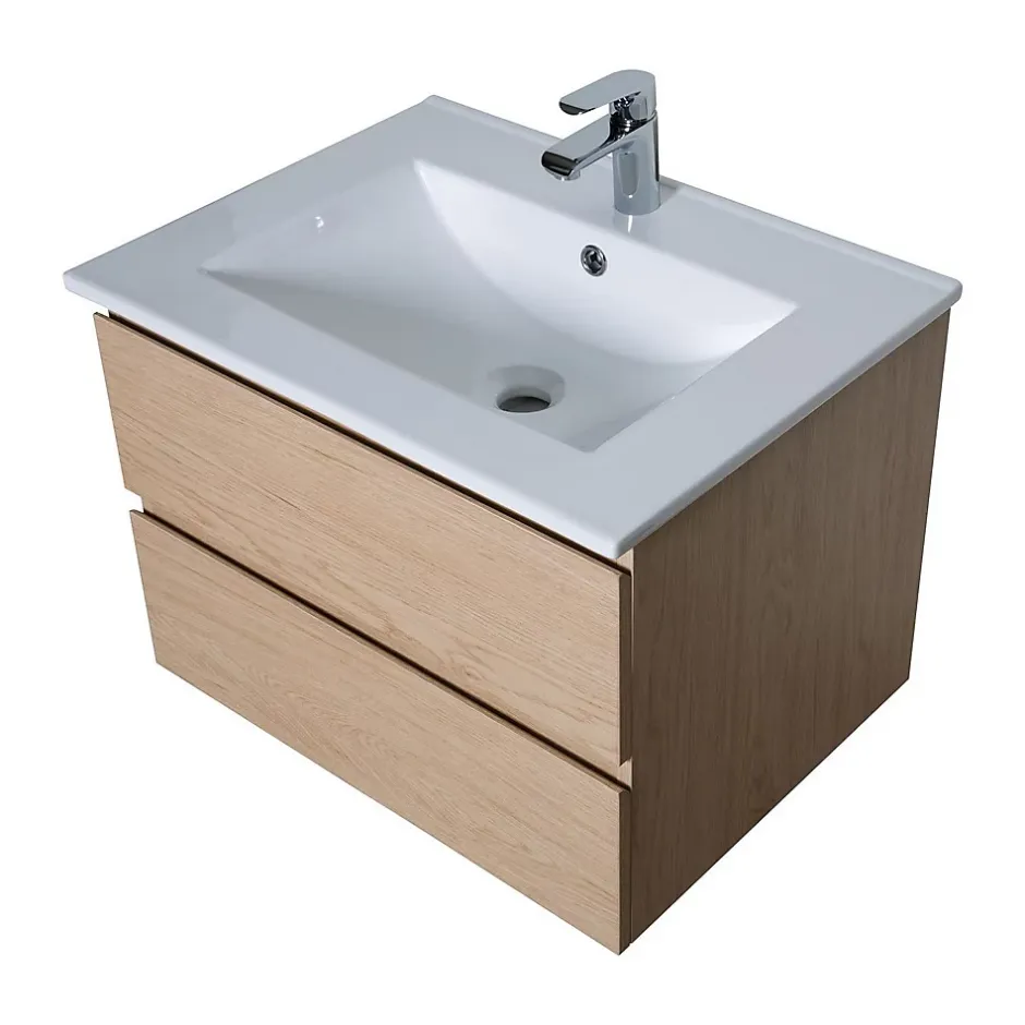 Mob-In Meuble simple vasque 60cm SORRENTO + vasque* Meuble Vasque