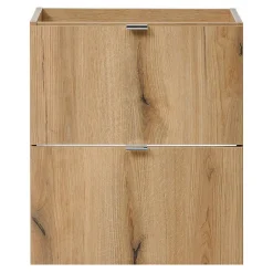 [En.Casa] Meuble sous lavabo NEWPORT 50 x 71 x 40 cm effet chêne noir en.casa* Meuble Sous Lavabo