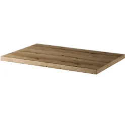 [En.Casa] Meuble sous lavabo Newport 61 x 60 x 40 cm noir effet chêne en.casa* Meuble Sous Lavabo