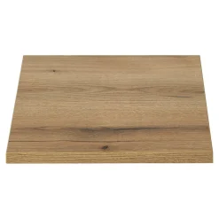 [En.Casa] Meuble sous lavabo NEWPORT avec 2 tiroirs 50 x 60 x 40 cm effet chêne en.casa