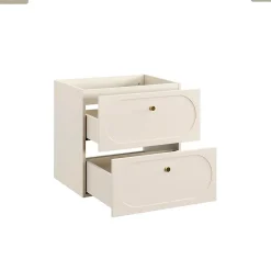 Otitec Meuble sous vasque - 60 cm - 2 tiroirs - SAND* Meuble Sous-Vasque
