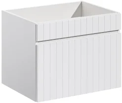 Furnidea Meuble sous vasque à suspendre ICONIC blanc 60 cm