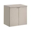 Otitec Meuble sous vasque de 60 cm - avec plan - 2 portes - DANO
