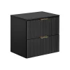 Otitec Meuble sous vasque de 60 cm - avec plan - LIVA BLACK