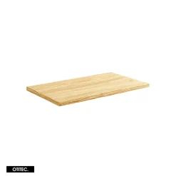 Otitec Meuble sous vasque de 70 cm - avec plan - avec vasque à poser - 2 tiroirs - SEA BLACK* Meuble Sous Lavabo