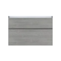 Cooke & Lewis Meuble sous vasque effet chêne clair l.90 x H.57 x P.50 cm 2 tiroirs, Calao
