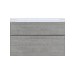 Cooke & Lewis Meuble sous vasque effet chêne clair l.90 x H.57 x P.50 cm 2 tiroirs, Calao