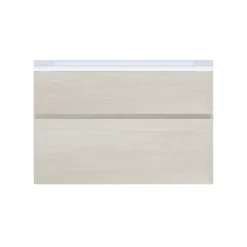 Cooke & Lewis Meuble sous vasque effet chêne l.90 x H.57 x P.50 cm 2 tiroirs, Calao* Meuble Buanderie|Meuble Sous-Vasque