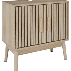 The Home Deco Factory Meuble sous vasque en bois Klaus