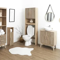 The Home Deco Factory Meuble sous vasque en bois Klaus