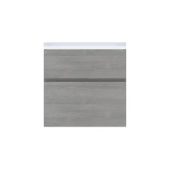 Cooke & Lewis Meuble sous vasque faible profondeur effet chêne clair l.60 cm 2 tiroirs, Calao* Meuble Buanderie|Meuble De Salle De Bains Faible Profondeur