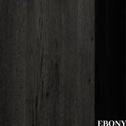 Cosyneo Meuble sous vasque seul, 3 tiroirs, 80cm, simple vasque - ebony (bois noir) - PALMA