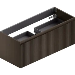 Ipiemme SRL Meuble sous vasque suspendu placage noyer strié l.120 cm Pura* Meuble Buanderie