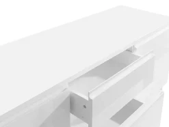 Vente-unique Meuble sous vasque suspendu - Blanc - 150 cm - JIMENA II* Meuble Sous-Vasque