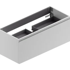 Meuble sous vasque suspendu blanc l.120 cm, Pura* Meuble Buanderie