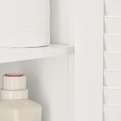 Sobuy Meuble sous-Lavabo Meuble de Salle de Bain - 2 Portes, FRG237-II-W,