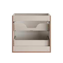 Petits-Meubles Meuble sous-vasque 140cm 3 niches Alba Cachemire* Meuble Sous-Vasque