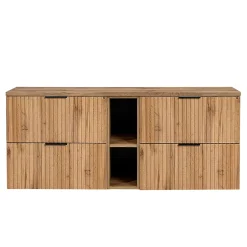 Petits-Meubles Meuble sous-vasque 140cm 2 niches Adriel Bois* Meuble Sous-Vasque