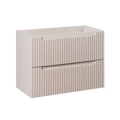 Petits-Meubles Meuble sous-vasque 80cm 2 tiroirs Riva Cachemire* Meuble Sous-Vasque