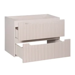 Petits-Meubles Meuble sous-vasque 80cm 2 tiroirs Riva Cachemire* Meuble Sous-Vasque