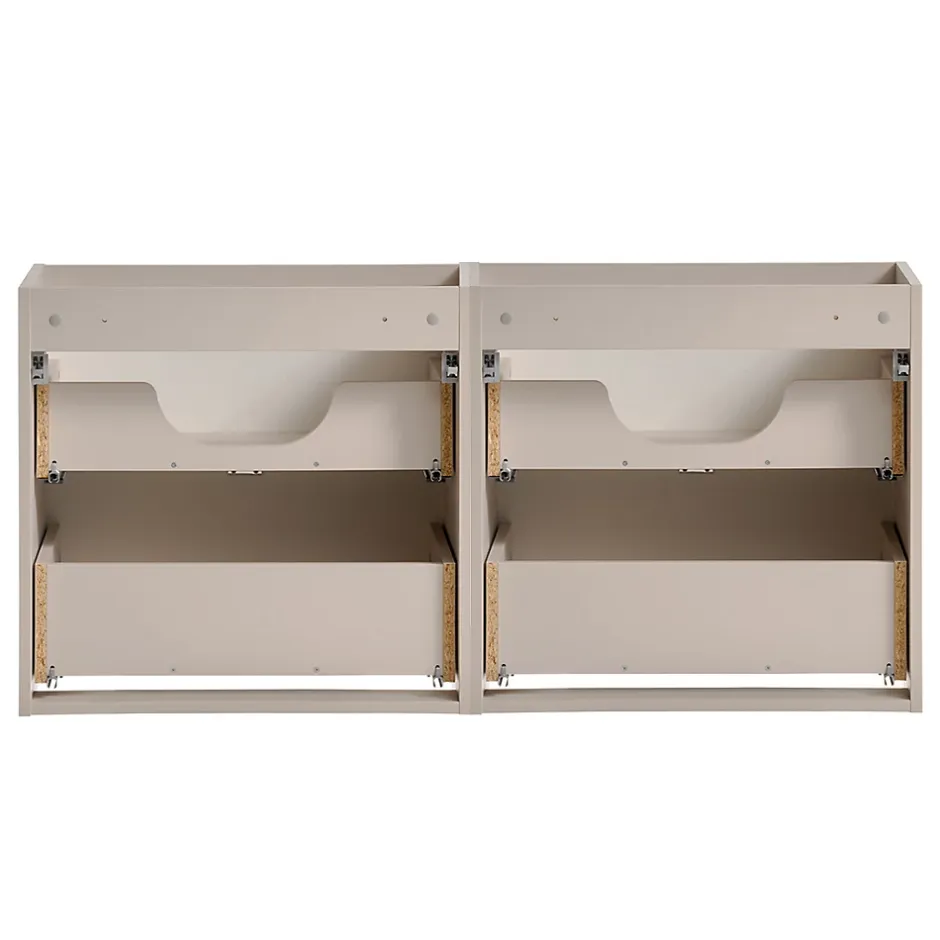 Petits-Meubles Meuble sous-vasque 120cm 4 tiroirs Manoa Cachemire