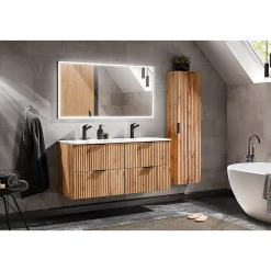 Petits-Meubles Meuble sous-vasque 120cm Adriel Bois