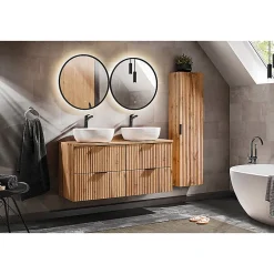 Petits-Meubles Meuble sous-vasque 120cm Adriel Bois