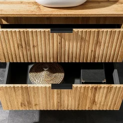 Petits-Meubles Meuble sous-vasque 120cm Adriel Bois