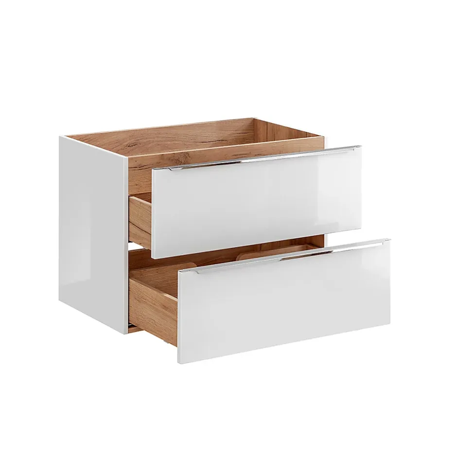 Petits-Meubles Meuble sous-vasque 80cm April Blanc* Meuble Sous-Vasque