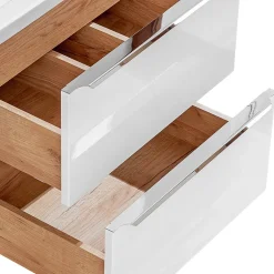 Petits-Meubles Meuble sous-vasque 80cm April Blanc* Meuble Sous-Vasque