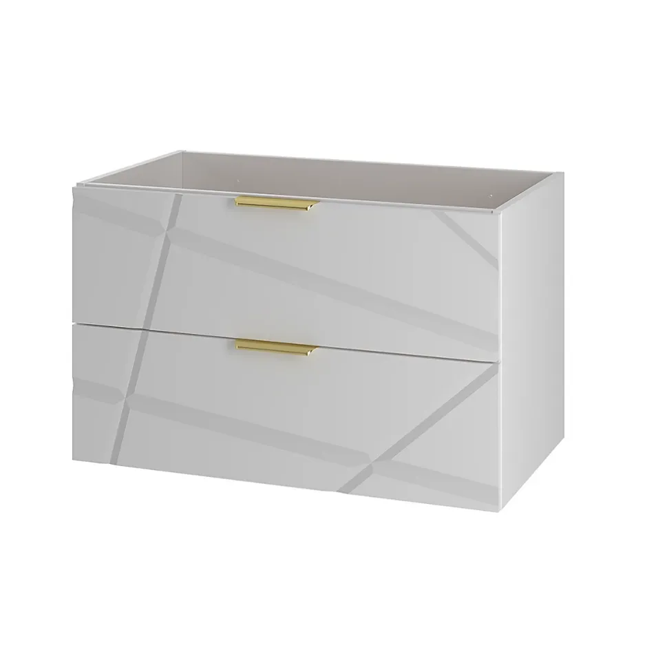 Petits-Meubles Meuble sous-vasque 80cm Aurora Blanc