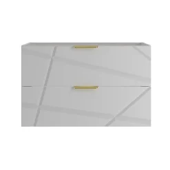 Petits-Meubles Meuble sous-vasque 80cm Aurora Blanc