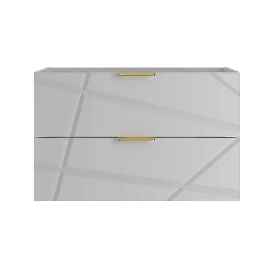 Petits-Meubles Meuble sous-vasque 80cm Aurora Blanc