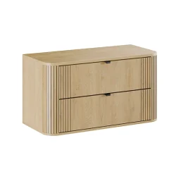 Petits-Meubles Meuble sous-vasque 100cm plan de toilette Mila Bois* Meuble Sous-Vasque