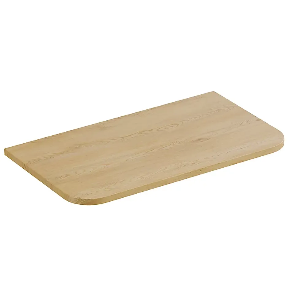 Petits-Meubles Meuble sous-vasque 80cm plan de toilette Mila Bois