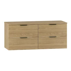 Petits-Meubles Meuble sous-vasque 120cm plan de toilette Astrid Bois
