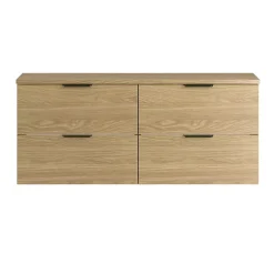 Petits-Meubles Meuble sous-vasque 120cm plan de toilette Astrid Bois