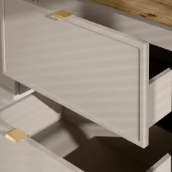 Petits-Meubles Meuble sous-vasque 120cm plan de toilette Alba Cachemire