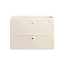Petits-Meubles Meuble sous-vasque 80cm Sanae Beige sable* Meuble Sous-Vasque