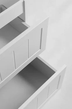 Furnidea Meuble suspendu sous lavabo GUSTO blanc 80 cm