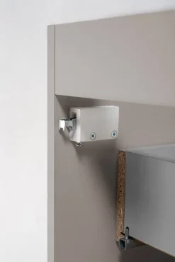 Furnidea Meuble suspendu sous lavabo FLOW cachemire 120 cm