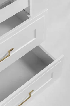 Furnidea Meuble suspendu sous lavabo CLASSIC blanc 80 cm* Meuble Sous Lavabo