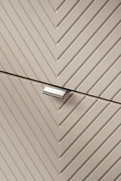 Furnidea Meuble suspendu sous vasque avec 2 tiroirs VIVA CACHEMIRE 80 cm